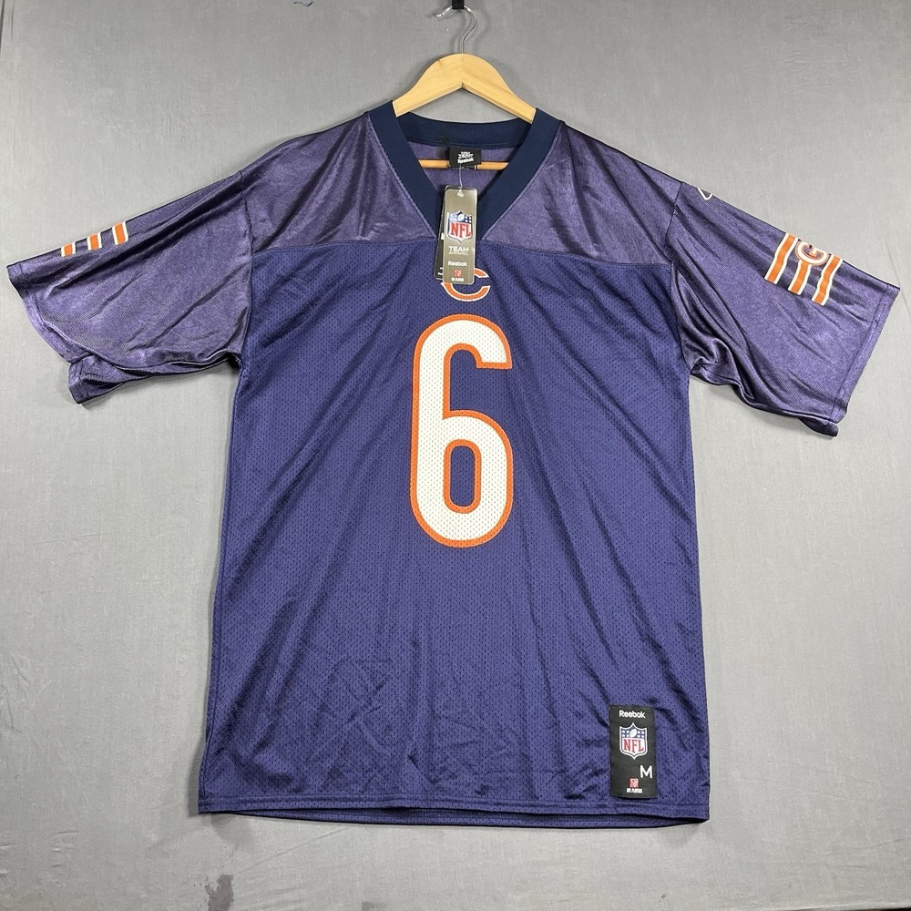 NWT Reebok Chicago Bears Jersey Mens Medium JAY CUTLER #6 NFL Player GSH
